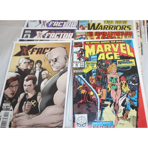 26 - A Quantity Of Marvel Comics Including X-Factor, Ultimate Iron Man, Daredevil, Night Side, Loki, Aven...