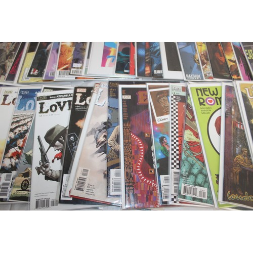 27 - A Quantity Of Comics By Vertigo And Other Including Loveless, Sweet Tooth, Art Ops, Battlestar Galat...