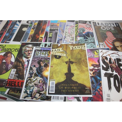 27 - A Quantity Of Comics By Vertigo And Other Including Loveless, Sweet Tooth, Art Ops, Battlestar Galat...