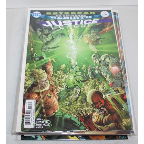 28 - A Large Quantity Of DC Comics DC Universe Rebirth Including, Green Lantern, Wonder Woman, Batgirl, J...