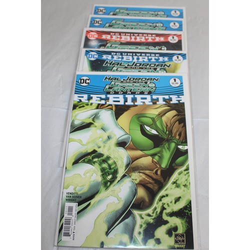 28 - A Large Quantity Of DC Comics DC Universe Rebirth Including, Green Lantern, Wonder Woman, Batgirl, J...