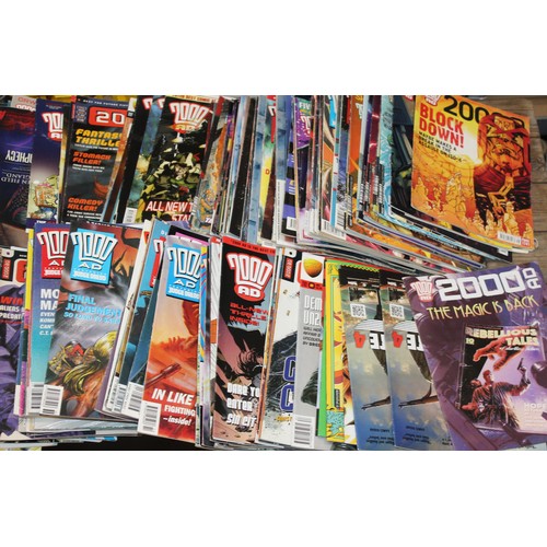 30 - A Large Quantity Of 2000AD Comics From 1990 Onwards Over 200 Included...