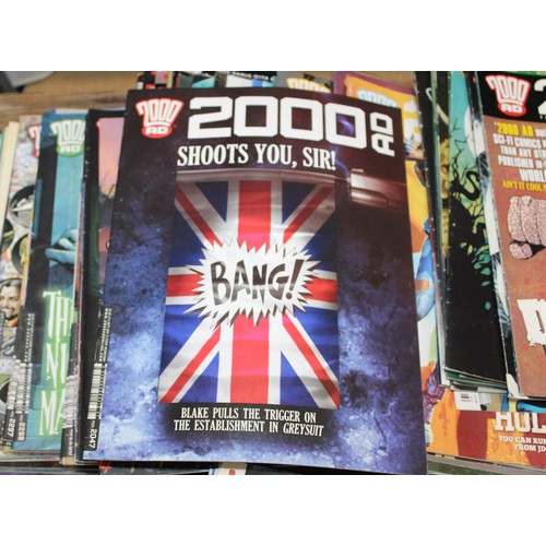 30 - A Large Quantity Of 2000AD Comics From 1990 Onwards Over 200 Included...