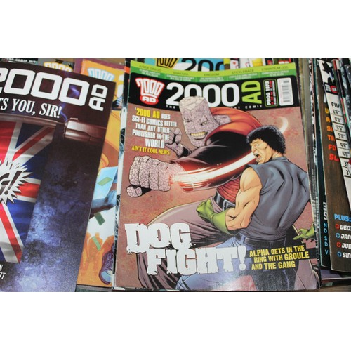 30 - A Large Quantity Of 2000AD Comics From 1990 Onwards Over 200 Included...