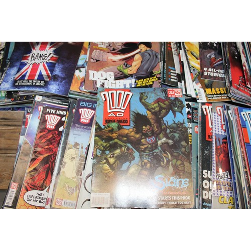 30 - A Large Quantity Of 2000AD Comics From 1990 Onwards Over 200 Included...