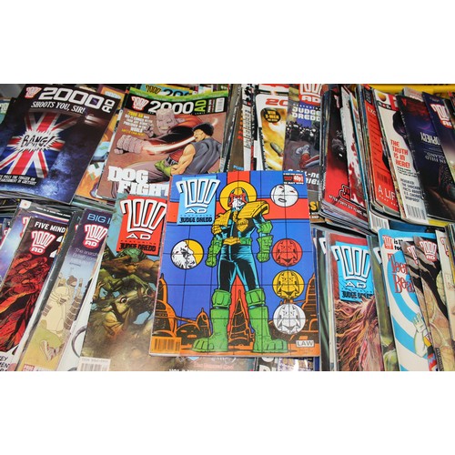 30 - A Large Quantity Of 2000AD Comics From 1990 Onwards Over 200 Included...