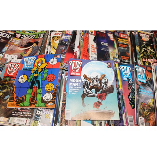 30 - A Large Quantity Of 2000AD Comics From 1990 Onwards Over 200 Included...