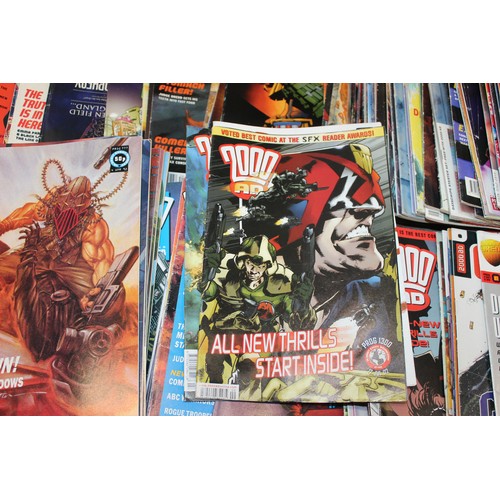 30 - A Large Quantity Of 2000AD Comics From 1990 Onwards Over 200 Included...