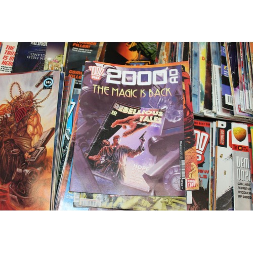 30 - A Large Quantity Of 2000AD Comics From 1990 Onwards Over 200 Included...