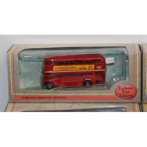 614 - 4 x Boxed Exclusive First Editions Die Cast Models All Look To Be In Good Condition