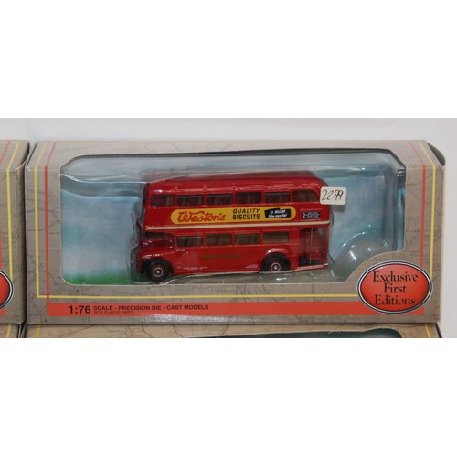 614 - 4 x Boxed Exclusive First Editions Die Cast Models All Look To Be In Good Condition