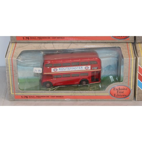 614 - 4 x Boxed Exclusive First Editions Die Cast Models All Look To Be In Good Condition