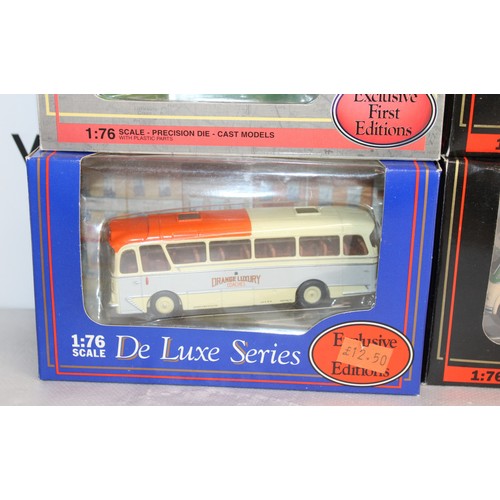 627 - 6 x Boxed Exclusive First Editions Models Inc One De Luxe Series