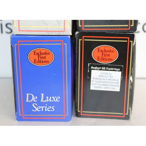 627 - 6 x Boxed Exclusive First Editions Models Inc One De Luxe Series