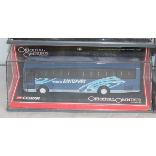 633 - 4 x Boxed Corgi The Original Omnibus Company Die Cast Vehicles All Look To Be In Good Condition