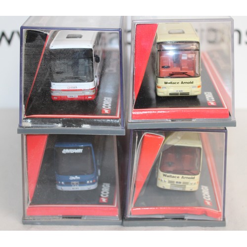 633 - 4 x Boxed Corgi The Original Omnibus Company Die Cast Vehicles All Look To Be In Good Condition