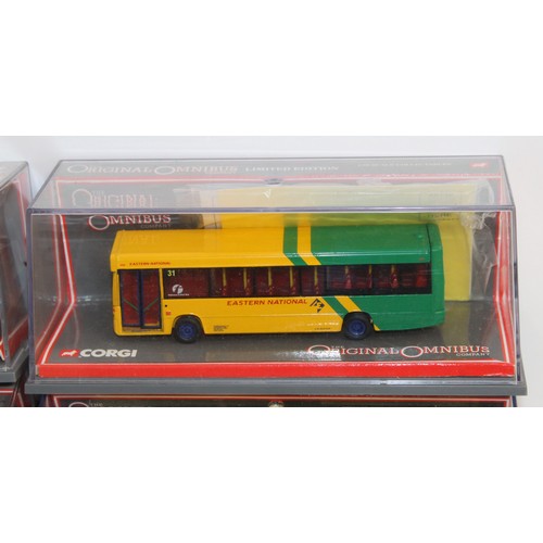 634 - 4 x Boxed Corgi The Original Omnibus Company Die Cast Vehicles All Look To Be In Good Condition