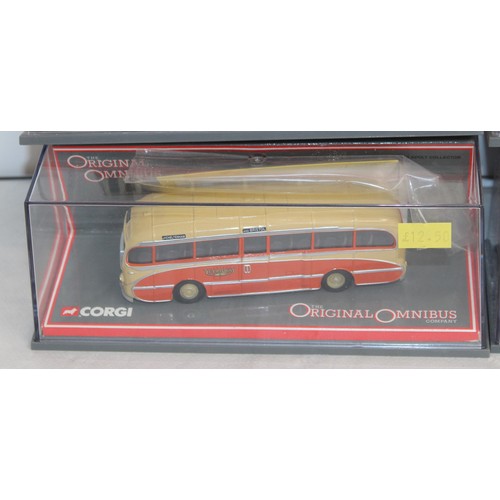 634 - 4 x Boxed Corgi The Original Omnibus Company Die Cast Vehicles All Look To Be In Good Condition