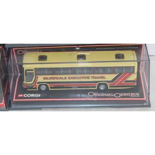 634 - 4 x Boxed Corgi The Original Omnibus Company Die Cast Vehicles All Look To Be In Good Condition