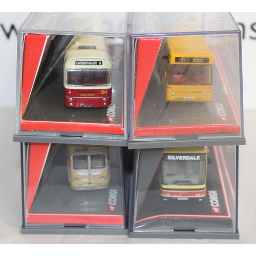 634 - 4 x Boxed Corgi The Original Omnibus Company Die Cast Vehicles All Look To Be In Good Condition