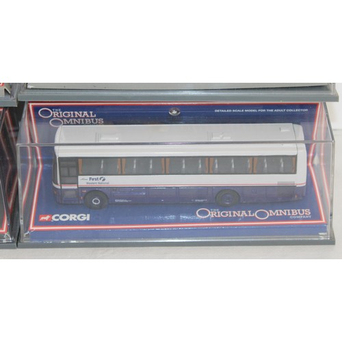 635 - 4 x Boxed Corgi The Original Omnibus Company Die Cast Vehicles All Look To Be In Good Condition