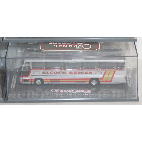 637 - 4 x Boxed Corgi The Original Omnibus Company Die Cast Vehicles All Look To Be In Good Condition