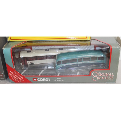 638 - 3 x Boxed Corgi The Original Omnibus Company Die Cast Vehicles All Look To Be In Good Condition