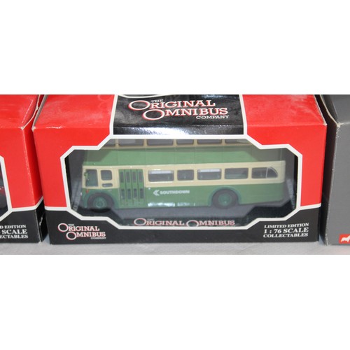 639 - 5 x Boxed Corgi The Original Omnibus Company Die Cast Vehicles All Look To Be In Good Condition