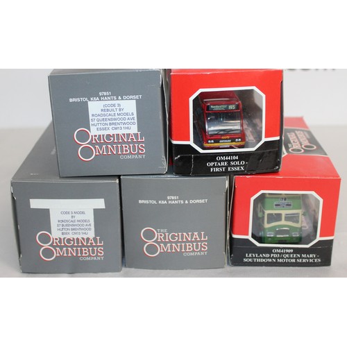 639 - 5 x Boxed Corgi The Original Omnibus Company Die Cast Vehicles All Look To Be In Good Condition