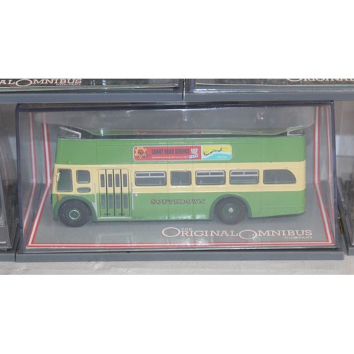 640 - 6 x Boxed Corgi The Original Omnibus Company Die Cast Vehicles All Look To Be In Good Condition