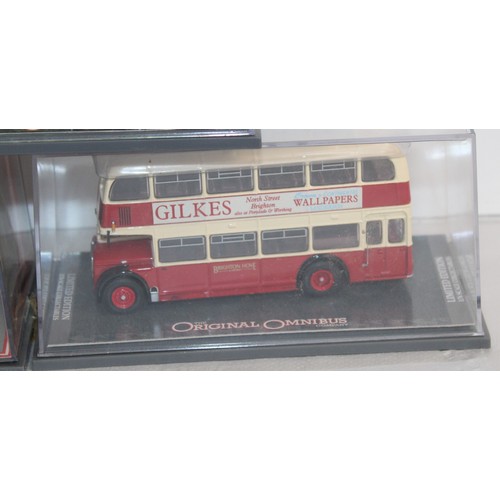 640 - 6 x Boxed Corgi The Original Omnibus Company Die Cast Vehicles All Look To Be In Good Condition