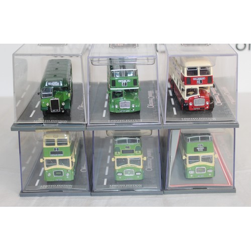 640 - 6 x Boxed Corgi The Original Omnibus Company Die Cast Vehicles All Look To Be In Good Condition