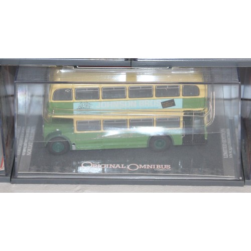 641 - 5 x Boxed Corgi The Original Omnibus Company Die Cast Vehicles All Look To Be In Good Condition