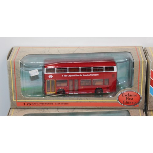 648 - 4 x Boxed Exclusive First Editions Die Cast Models All Look To Be In Good Condition