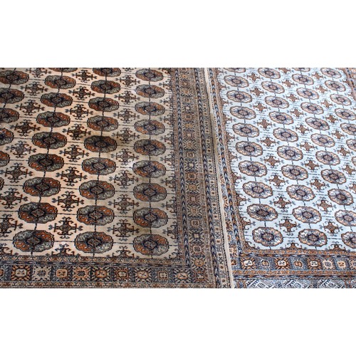 201 - 2 x Boukhara Turkish Rugs 240 x 173 cm COLLECTION ONLY
Slight Wear Along One Edge As Shown In Pictur... 