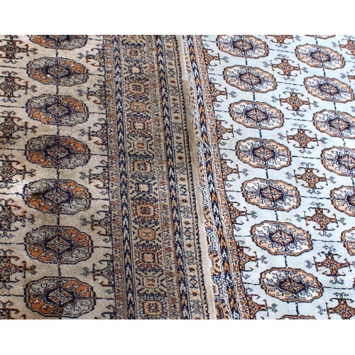 201 - 2 x Boukhara Turkish Rugs 240 x 173 cm COLLECTION ONLY
Slight Wear Along One Edge As Shown In Pictur... 