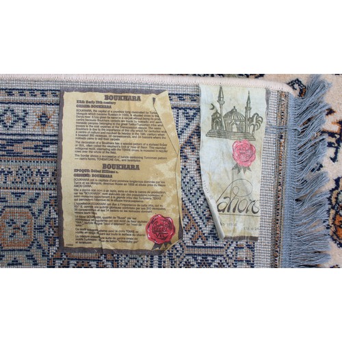 201 - 2 x Boukhara Turkish Rugs 240 x 173 cm COLLECTION ONLY
Slight Wear Along One Edge As Shown In Pictur... 