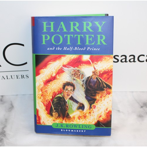 6 - First Edition Harry Potter And The Half-Blood Prince Hard Back Book with Recognised PRINTING ERROR (... 