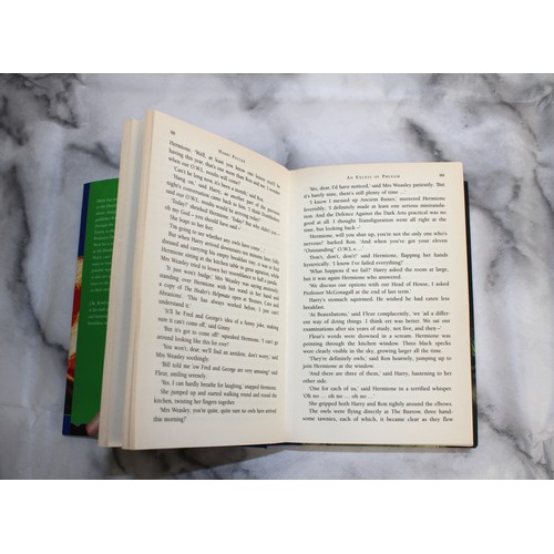 6 - First Edition Harry Potter And The Half-Blood Prince Hard Back Book with Recognised PRINTING ERROR (...