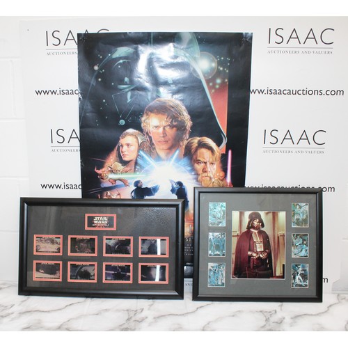 157 - 2 x Star Wars Framed Pictures ( One With Holograms ) 62.5 x 37cm/48 x 42cm And 1 X Poster
COLLECTION... 