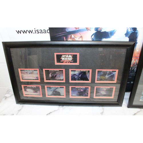 157 - 2 x Star Wars Framed Pictures ( One With Holograms ) 62.5 x 37cm/48 x 42cm And 1 X Poster
COLLECTION... 