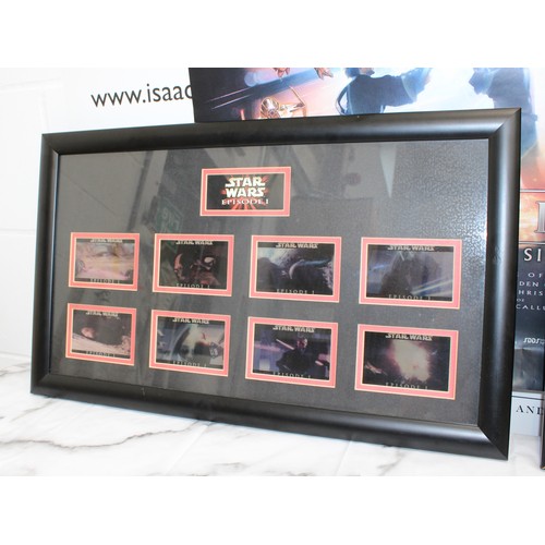 157 - 2 x Star Wars Framed Pictures ( One With Holograms ) 62.5 x 37cm/48 x 42cm And 1 X Poster
COLLECTION... 