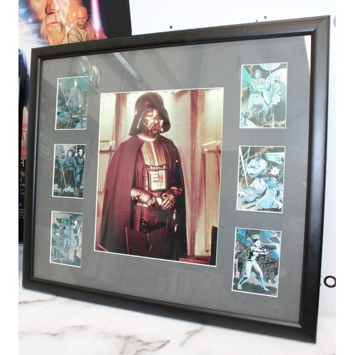 157 - 2 x Star Wars Framed Pictures ( One With Holograms ) 62.5 x 37cm/48 x 42cm And 1 X Poster
COLLECTION... 