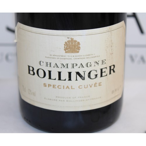 266 - A Collection Of 7 Bottles Of Champagne Inc: Bollinger Bauchet Pere & Fils Lanson And Laurent-Perrier... 