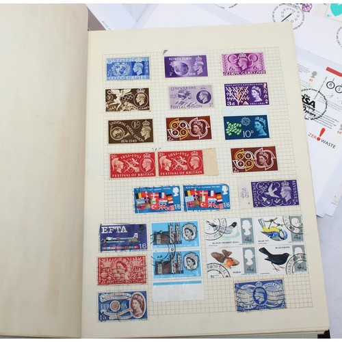 361 - Quantity Of World wide Stamps In Albums/Royal Mail First Day Covers/Etc