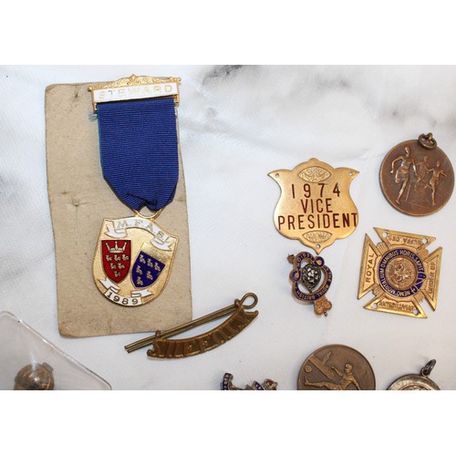 160 - Selection Of Badges/Medals Etc