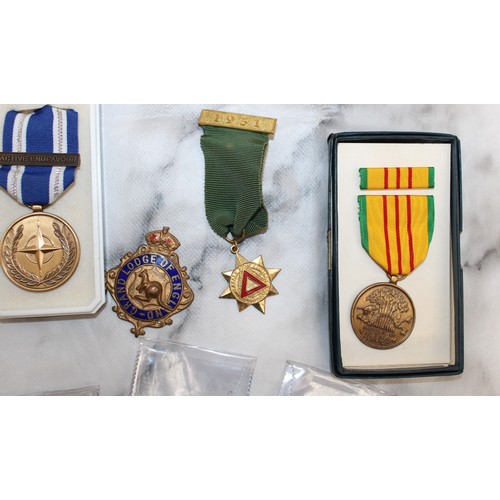 160 - Selection Of Badges/Medals Etc