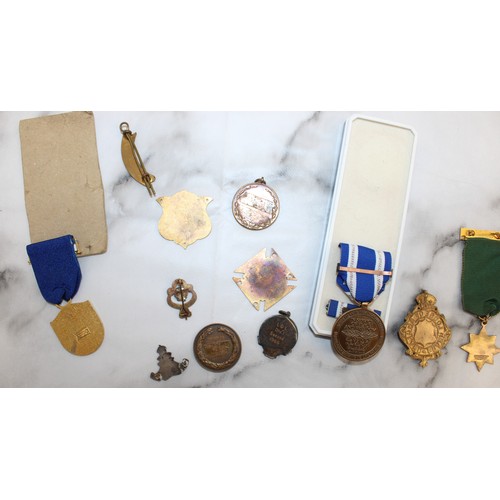 160 - Selection Of Badges/Medals Etc