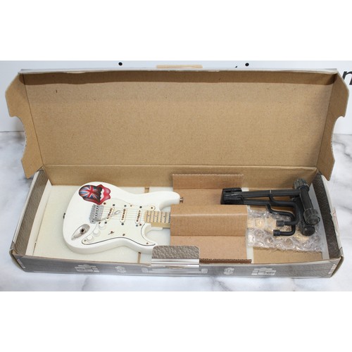 168 - 8 x Little Heroes Miniture Guitars Boxed By The Baby Axe Co