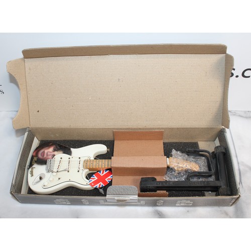 168 - 8 x Little Heroes Miniture Guitars Boxed By The Baby Axe Co